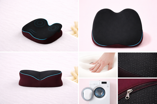 Ergonomic Seat Cushion for Better Posture and All-Day Comfort on Any Chair.