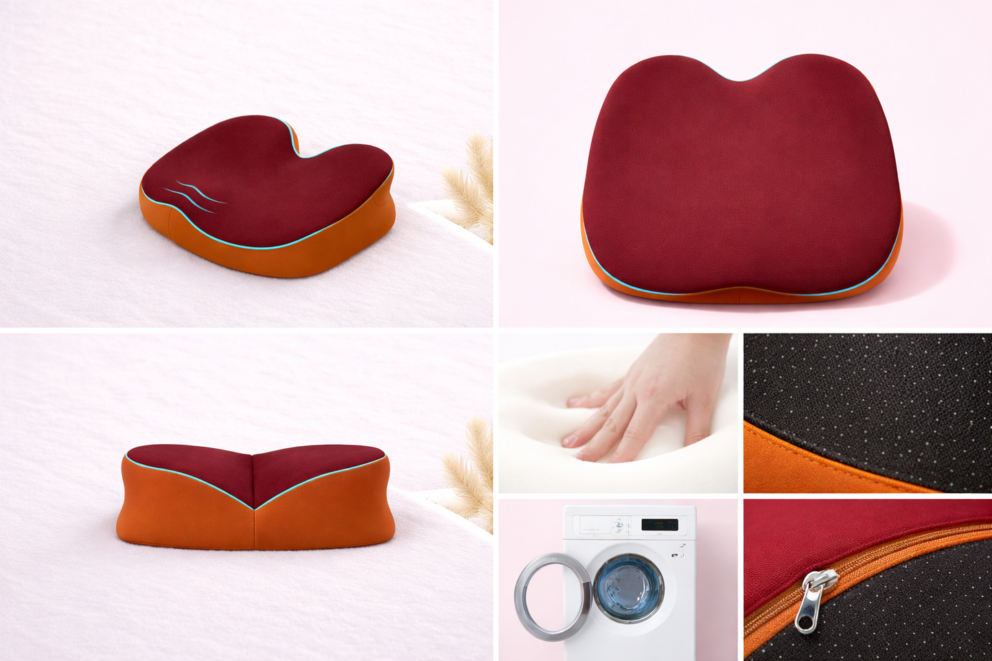 Ergonomic Seat Cushion for Better Posture and All-Day Comfort on Any Chair.